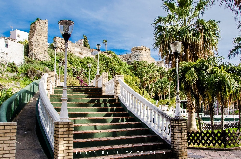 Hrad San Miguel v Almuñécar (Granada)