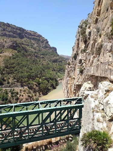 Caminito del Rey-Malaga szeptemberben